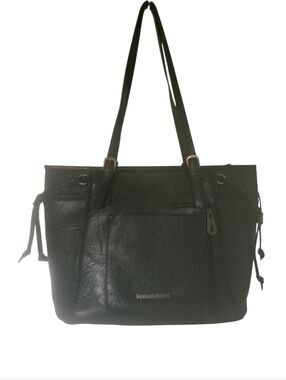 Montana West Conceal Carry Black Tote Shoulder Bag